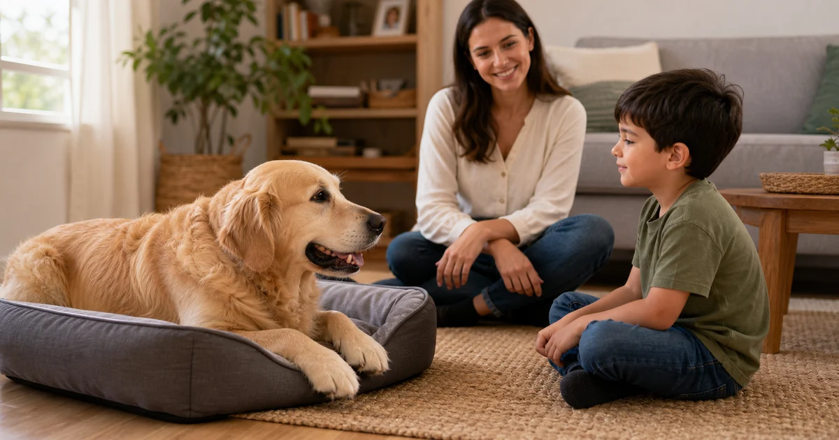 Portada editorial sobre Perros y niños: reglas para una convivencia segura