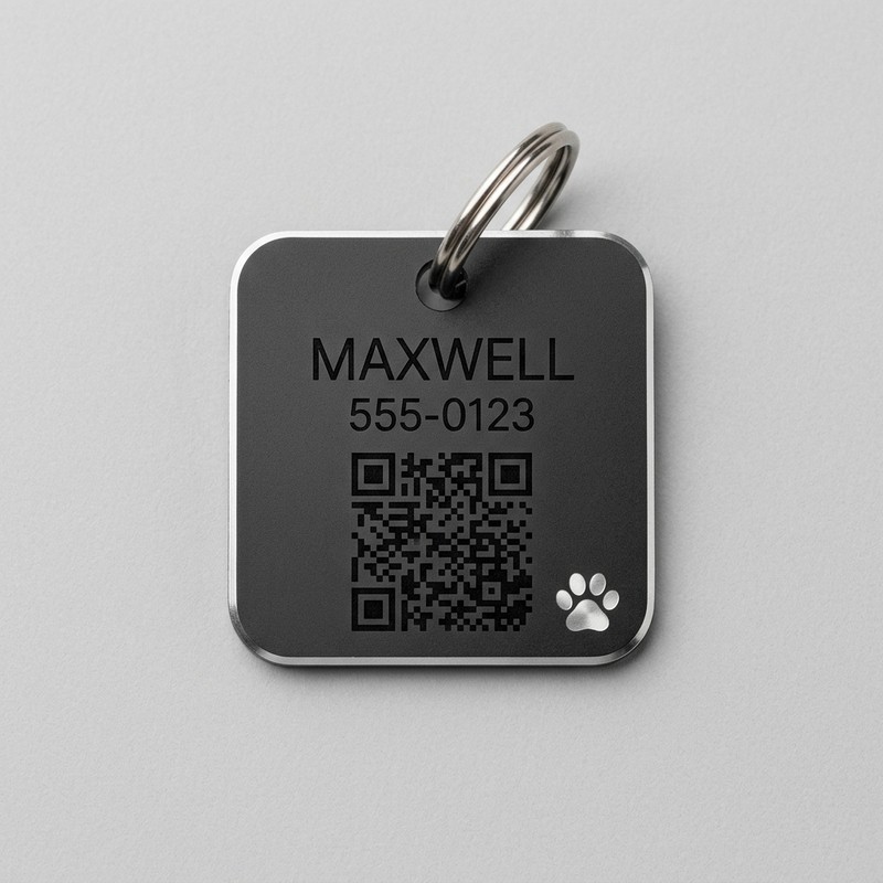 Placa QR reflectante